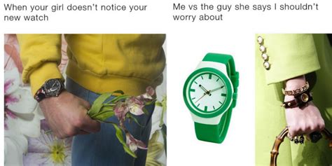 gucci watches meme